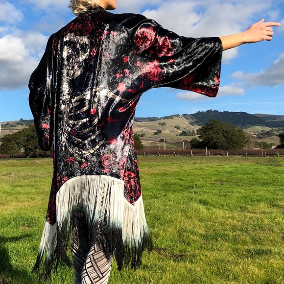Velvet Kimono Warrior Within Designs - Picture 9 of 13